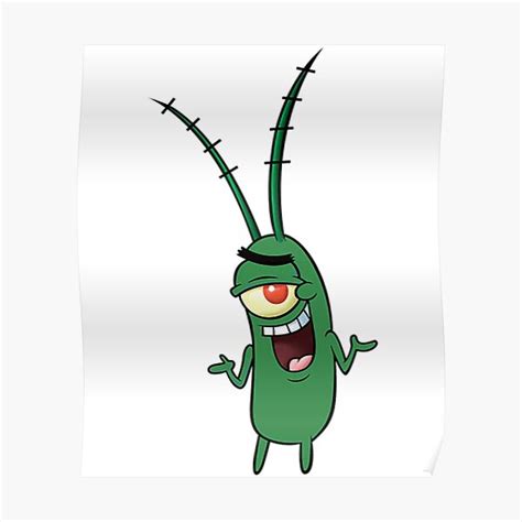 Evil Plankton Posters Redbubble