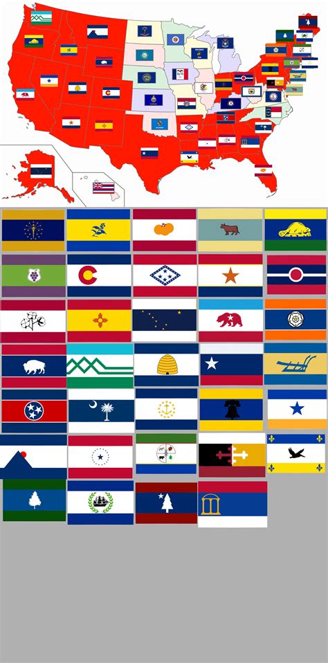 Every State Flag Photos Cantik