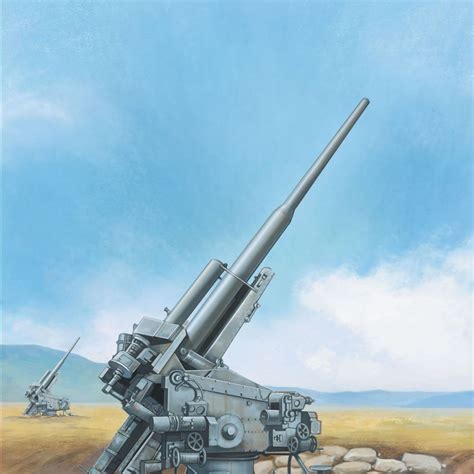 German 128mm Flak40 Heavy Anti Aircraft Gun 172 Warkitstore