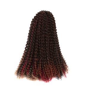 Amazon Com Passion Twist Crochet Hair Packs Passion Twist Ombre Brown Braiding Hair Water