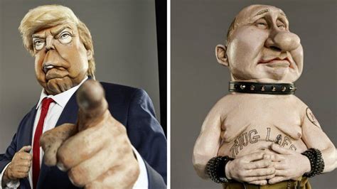 Spitting Image Show Plots Return To TV After Years BBC News