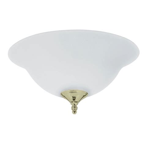 For hunter ceiling fan light kits. Hunter Bright Brass Ceiling Fan Light Kit-28573 - The Home ...