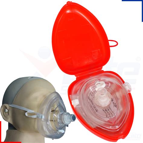 Cpr Face Mask Rescue Resuscitator Resuscitation First Aid Emergency Ebay