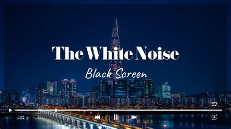 White Noise Black Screen ⚪⬛ 10 Hours No Ads Youtube