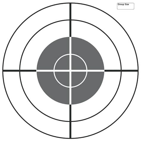 Free Targets Printable Printable Shooting Targets 8 5