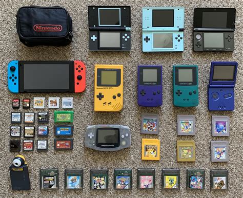 Evolution Of The Game Boy My Collection Through The Years Rgameboy