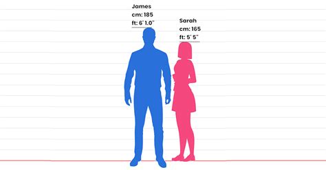 Height Comparison Comparing Heights Visually With Chart 42 Off