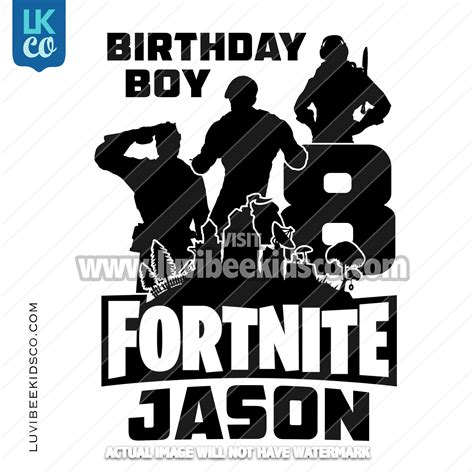 Fortnite Birthday Clipart 10 Free Cliparts Download Images On