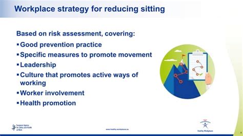 On The Move — Msds And Avoiding Prolonged Static Sitting At Work Ppt