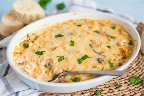 This seafood casserole recipe first appeared in our october 2013 issue with the article where the while this recipe bakes haddock, lobster, and scallops into a creamy casserole, any combination of. Seafood Casserole Recipe With Shrimp and Crabmeat