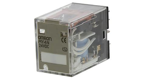 My4n Dc24s Omron Plug In Power Relay 24v Dc Coil 5a Switching