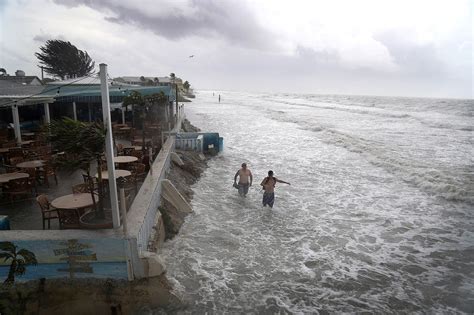 Climate Change Complicates Predictions Of Damage From Big Surf : NPR