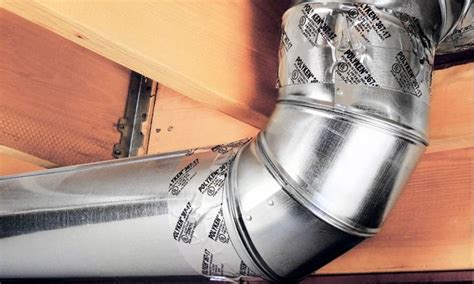 Sealing Hvac Ducts With Foil Mastic Tape Diy House Help Hvac Duct