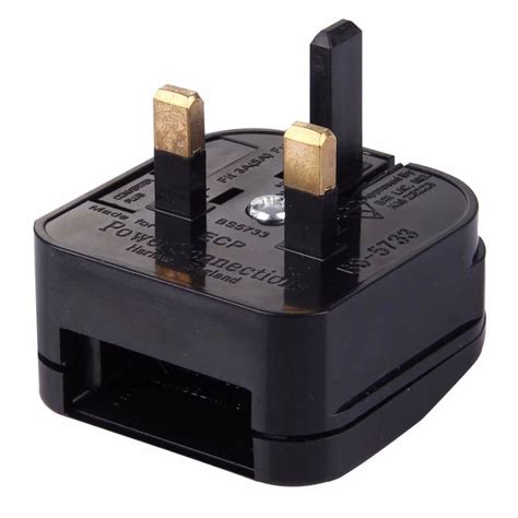 Bs 5733 Portable Eu Plug To Uk Plug Adapter Power Socket Travel