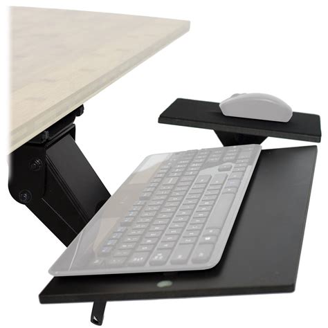 Mount It Under Desk Computer Keyboard And Mouse Tray Ergonomic