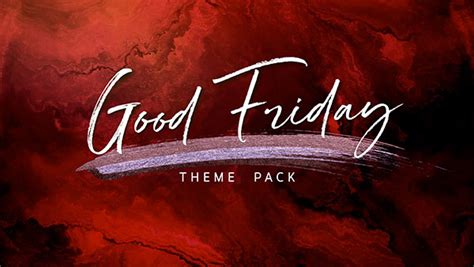 Good Friday Theme Pack Vol 4 Life Scribe Media