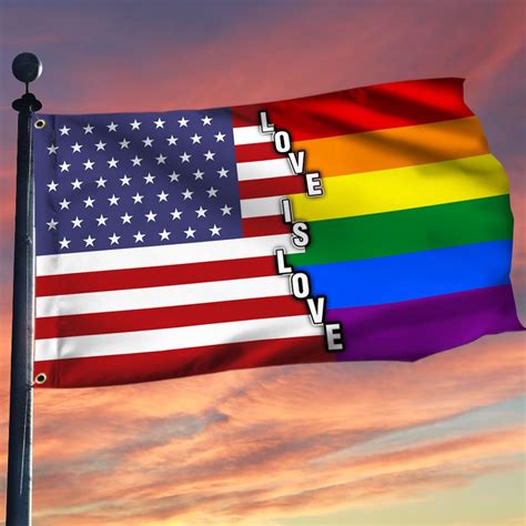 Lgbt Pride Grommet Flag Love Is Love Qnk1097gfv1 Flagwix