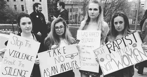 Wisconsin Women Lead A Demonstration Against Sexual Assault
