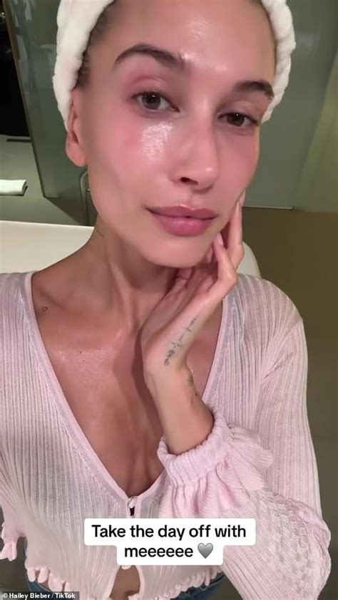 Hailey Bieber Reveals Her Skin Care Routine As She Removes Her Makeup In Fun Video Diyclearskin