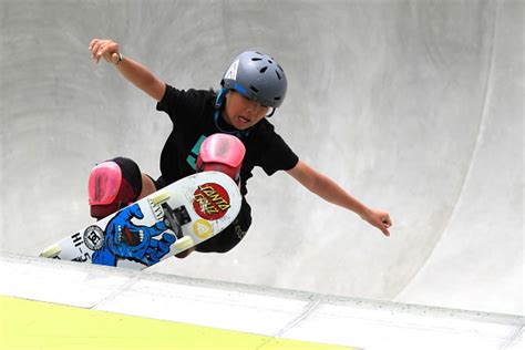 Skateboarding 12 Year Old Japanese Wins Olympic Qualifier