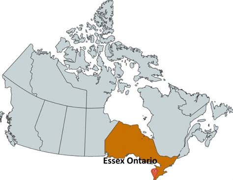 Where Is Essex Ontario Maptrove