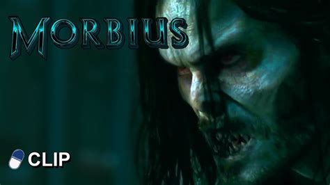 Morbius Vampire Transform Clip Jared Leto Michael Keaton Adria Arjona Youtube