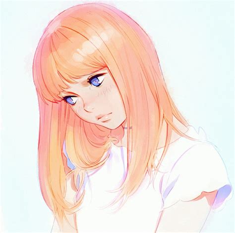 Ilya Kuvshinov Anime Art Art Girl Character Illustration
