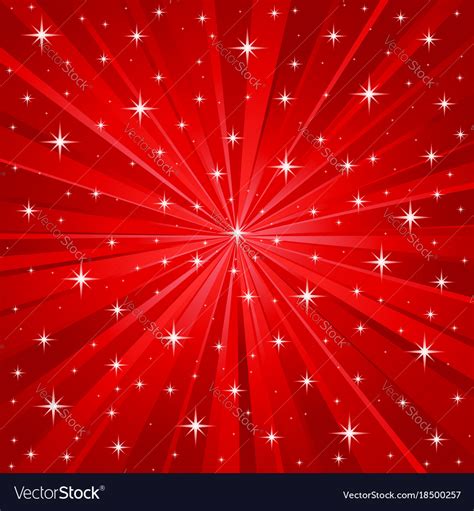 Red Stars Background Royalty Free Vector Image