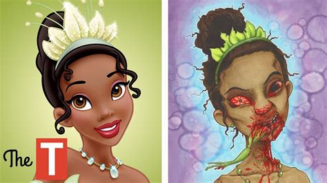 10 Disney Characters Reimagined As Monsters Youtube