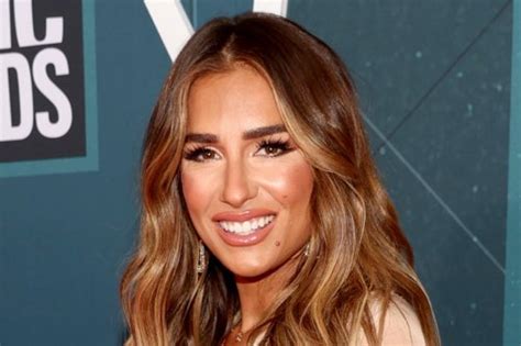 Jessie James Decker Takes A Risk In Cutout Mini Dress And Barely There Pumps At Cmt Awards 2022
