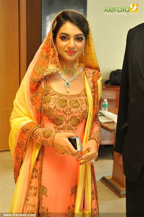 The bride was dressed in sabyasachi couture. Fahad fazil nazriya nazim engagement photos 02932 ...
