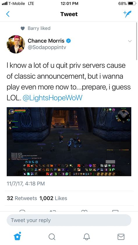 Skipping Streams To Play Private Servers And Pretty Much Bragging About