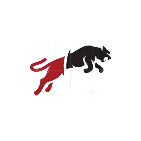 Red Black Panther Logo In 2020 Black Panther Black And Red Panther Logo