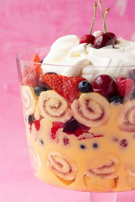 Best Ever Trifle So Easy Sweetest Menu