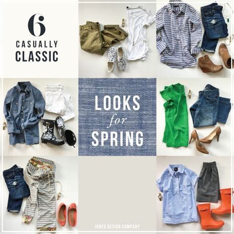 Six Classically Casual Looks For Spring Jones Design Company Casual
