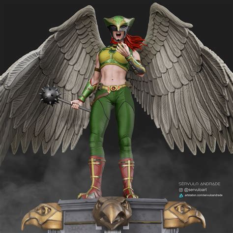 Hawkgirl Zbrushcentral
