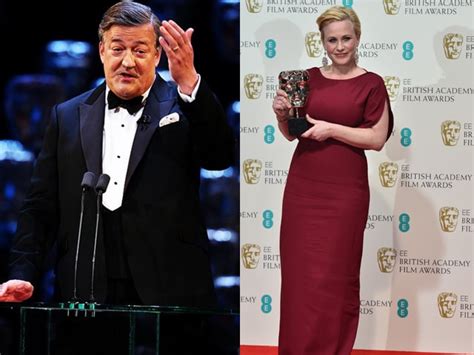 Bafta Blooper Get It Right Stephen Fry Its Patricia Arquette Not