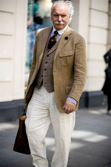 Thefullerview London Fashion Week Street Style Men Old Man Fashion