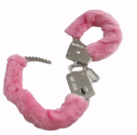 Pink Fluffy Handcuffs Furry Fancy Dress Role Play Toy Hen Etsy
