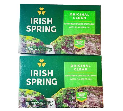 Irish Spring Original Clean 12hr Fresh Deodorant Soap With
