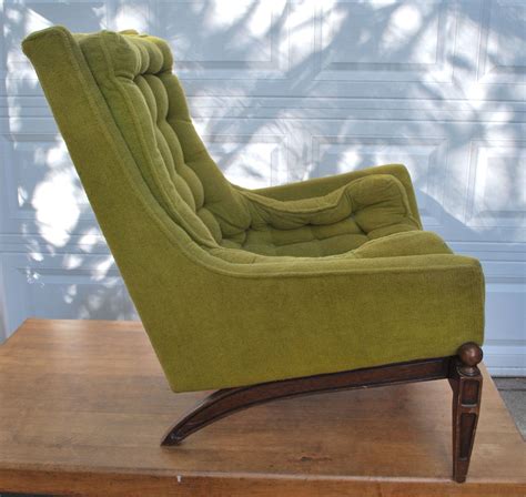 Restuff Seat On Vintage Green Sitting Chair Green Accent Chair Green