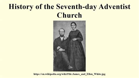 History Of The Seventh Day Adventist Church Otosection