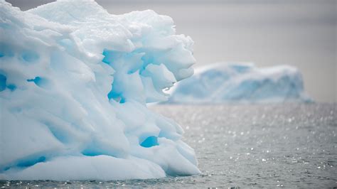 Nature Landscape Water Sea Ice Iceberg Glaciers Blue Sunlight