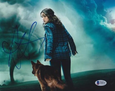 Adria Arjona Signed 8x10 Photo Emerald City Beckett Bas Autograph Auto