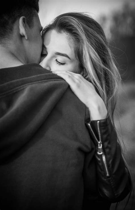 Hd Wallpaper Shallow Focus Photography Of Man Hugging Woman A Couple