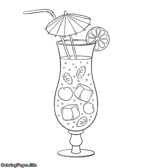 Printable S Food Drinks Coloring Pages AivisAffizza