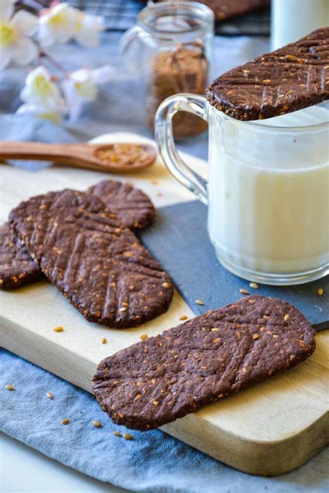 Biscuits Façon Belvita Au Cacao Vegan Healthyfoodcreation Recette