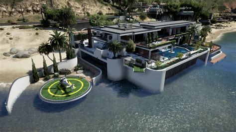 MLO Malibu Mansion Add On SP GTA5 Mods Com