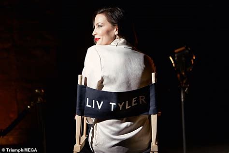 Liv Tyler Drips Throwback Glamour In Burlesque Style Lingerie Photo