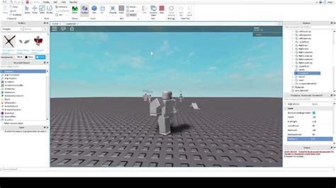 Roblox Inverse Kinematics Procedural Walk Animation R15 2019 Youtube